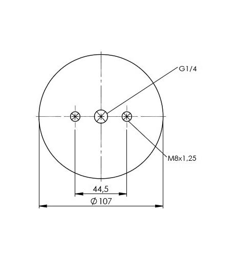 1 Katlı Körük Komple D150mm W01M586155 - 83.88.777.91052