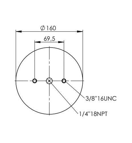 1 Katlı Körük Komple D215mm 1B8-1 - 83.88.777.91053