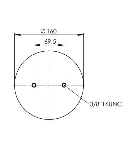 1 Katlı Körük Komple D215mm 1B8-1 - 83.88.777.91053