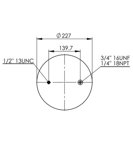 1 Katlı Körük Komple D300mm W013586994 - 83.88.777.91056