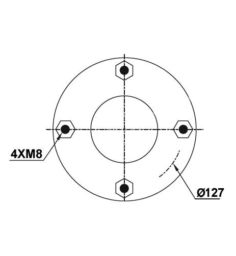 Double Convoluted Air Spring Complete D150mm DB06219 - 83.88.777.91060