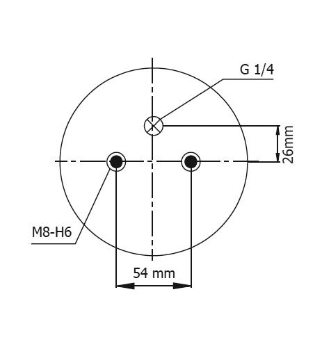 2 Katlı Körük Komple D185mm 2B8-550 - 83.88.777.91064