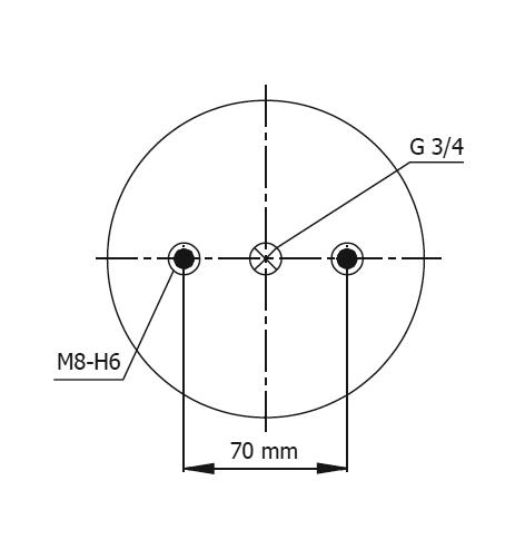 2 Katlı Körük Komple D185mm 2B7-540 - 83.88.777.91065