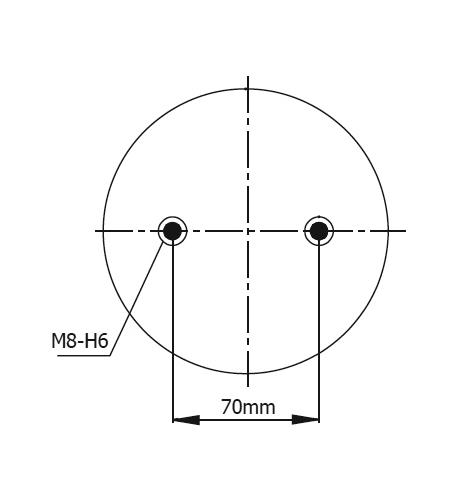 2 Katlı Körük Komple D185mm 2B7-540 - 83.88.777.91065