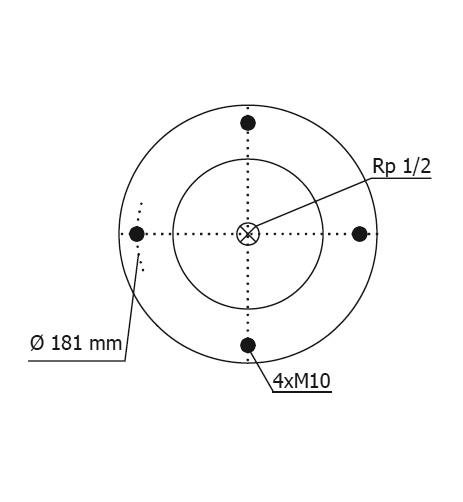 Double Convoluted Air Spring Complete D250mm SP1538 (10x2) - 92.88.777.91080