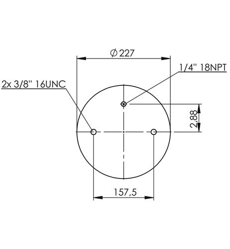 1 Katlı Körük Komple D300mm W013587008 - 39.88.777.91082