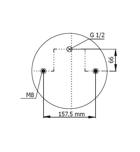 2 Katlı Körük Komple D300mm 2B-301 113307 - 83.88.777.91086