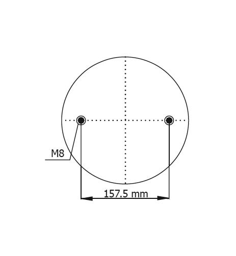 2 Katlı Körük Komple D300mm 2B-301 113307 - 83.88.777.91086