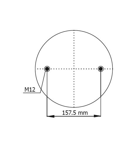 2 Katlı Körük Komple D300mm Sp2b22r - 83.88.777.91089