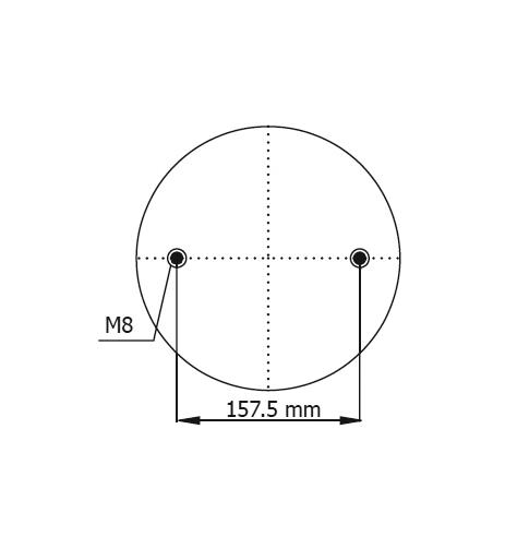 2 Katlı Körük Komple D300mm 2B-301 113314 - 83.88.777.91092