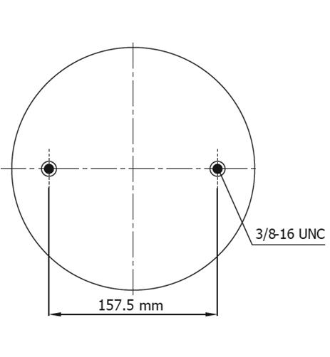 2 Katlı Körük Komple D300mm W013587400 - 13.88.777.91093