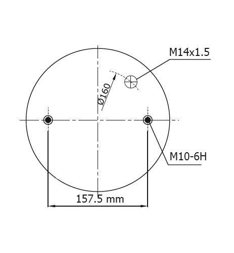 2 Katlı Körük Komple D300mm 2B-301 113329 - 13.88.777.91095