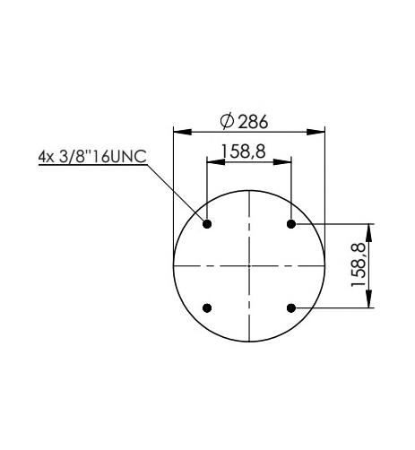 2 Katlı Körük Komple D350mm W013587136 - 83.88.777.91114