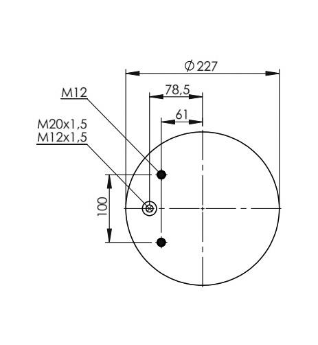 Körük Komple Plastik Piston 36247Kpp - 12.88.777.91124