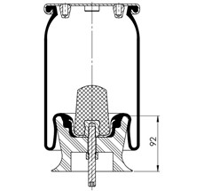 83.88.777.91126 - Körük Komple Plastik Piston 37003P