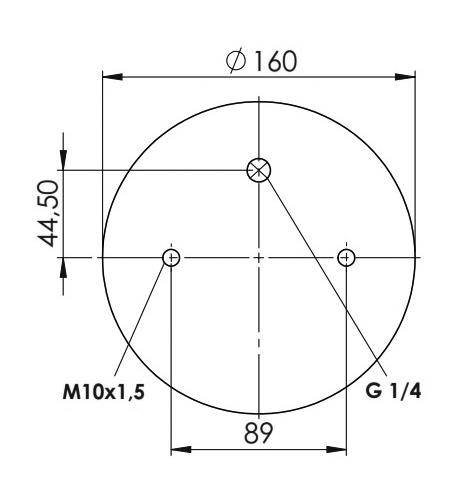 Körük Komple Plastik Piston 37003P - 83.88.777.91126