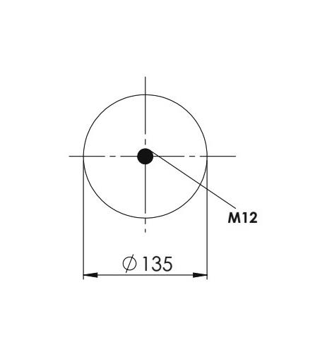 Körük Komple Plastik Piston 37003P - 83.88.777.91126