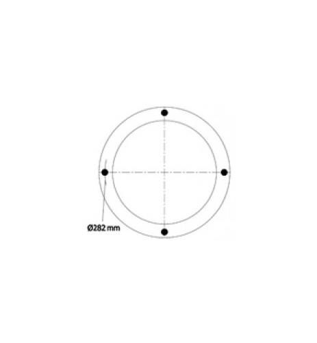 2 Katlı Körük Komple D400mm 16"x2 SP 2340 - 83.88.777.91130