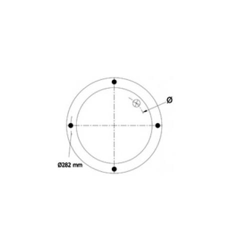 2 Katlı Körük Komple D400mm 2B-400 113409 - 83.88.777.91133