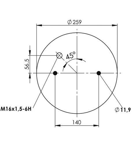 Körük Komple Metal Piston 6708Np02 - 13.88.777.91135