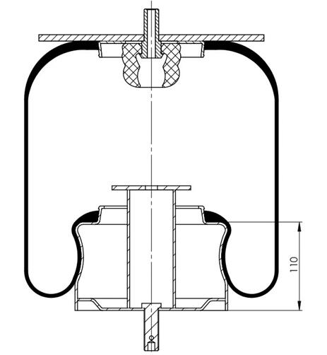 Körük Komple Metal Piston 644Np04 - 83.88.777.91137