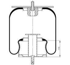 83.88.777.91137 - Körük Komple Metal Piston 644Np04