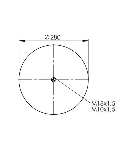 Körük Komple Metal Piston 644Np04 - 83.88.777.91137