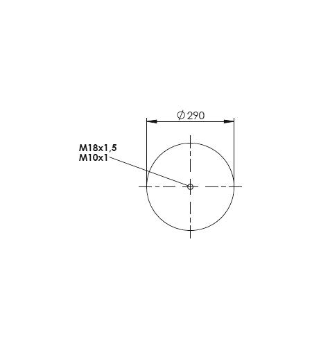 Körük Komple Metal Piston 16N00-03650AB - 31.88.777.91138