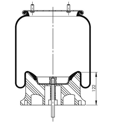 Körük Komple Plastik Piston 792Np02 - 14.88.777.91139