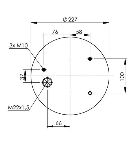 Körük Komple Plastik Piston 792Np02 - 14.88.777.91139