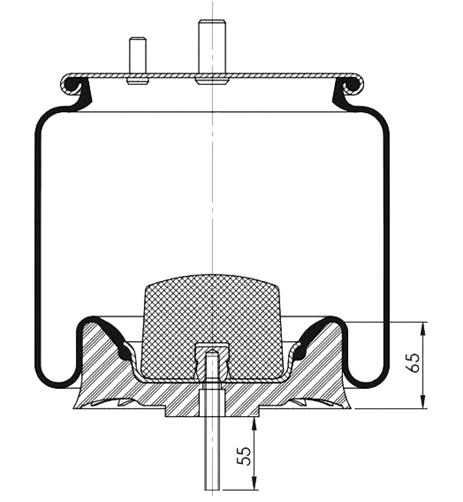 Körük Komple Plastik Piston W013589554 - 39.88.777.91140