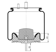 39.88.777.91140 - Körük Komple Plastik Piston W013589554