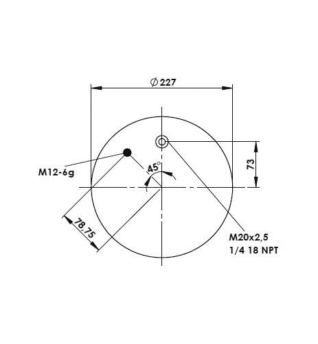 Körük Komple Plastik Piston W013589554 - 39.88.777.91140