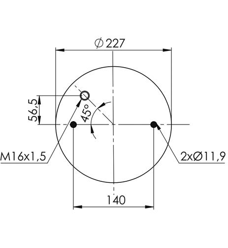 Körük Komple Metal Piston 6716Np02 - 83.88.777.91143