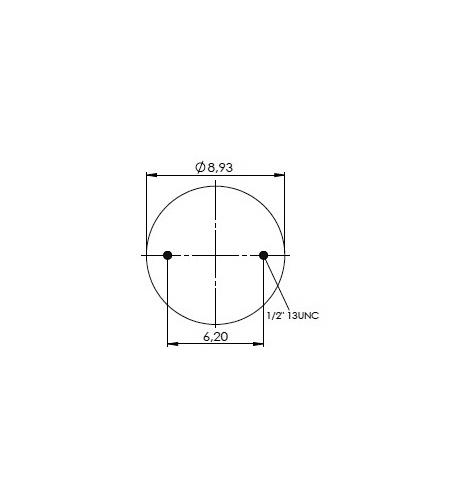 2 Katlı Körük Komple D300mm W013587424 - 41.88.777.91144