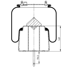 83.88.777.91147 - Körük Komple Metal Piston 6710Np04