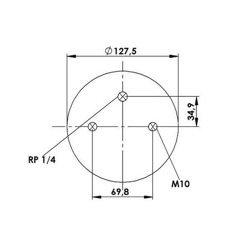 2 Katlı Körük Komple D178mm 2B8-854 - 83.88.777.91151