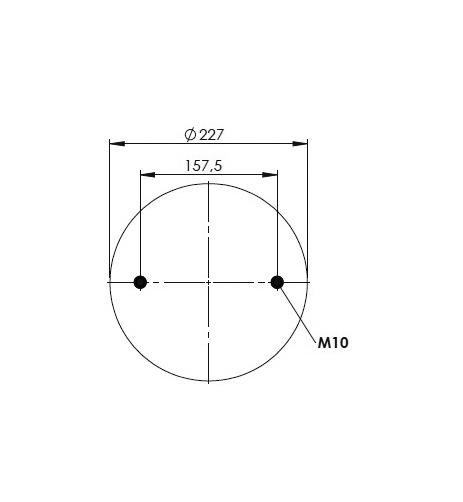 2 Katlı Körük Komple D315mm G2B22R - 83.88.777.91154