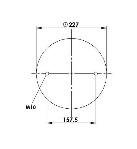 2 Katlı Körük Komple D300mm 228-1,5 - 83.88.777.91156