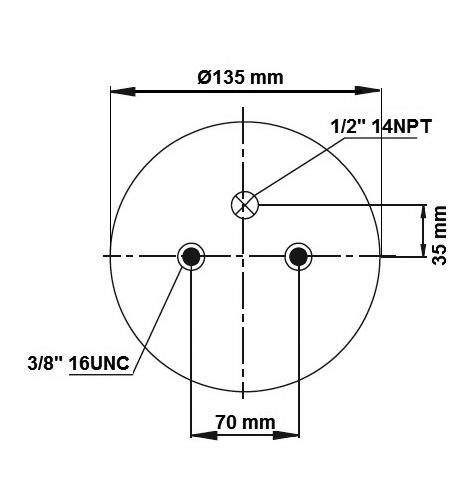 2 Katlı Körük Komple D185mm FD120-20 736 - 83.88.777.91158