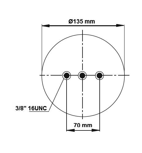 2 Katlı Körük Komple D185mm FD120-20 736 - 83.88.777.91158