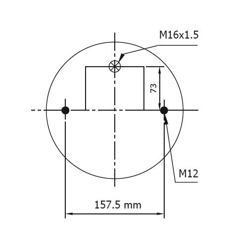 3 Katlı Körük Komple D300mm 116004 - 83.88.777.91163