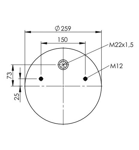 Körük Komple Metal Piston W01m588379 - 83.88.777.91176