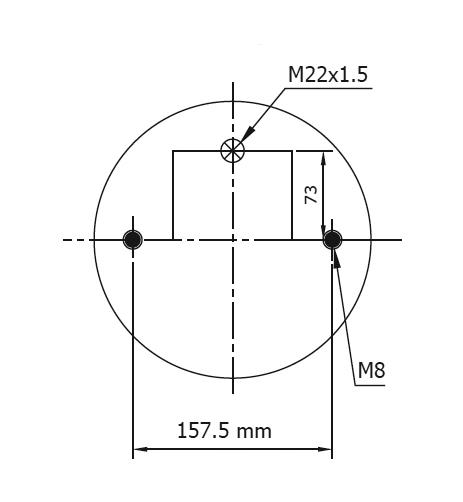 3 Katlı Körük Komple D300mm 115023 - 83.88.777.91179