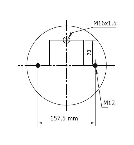 3 Katlı Körük Komple D300mm 115030 - 92.88.777.91183