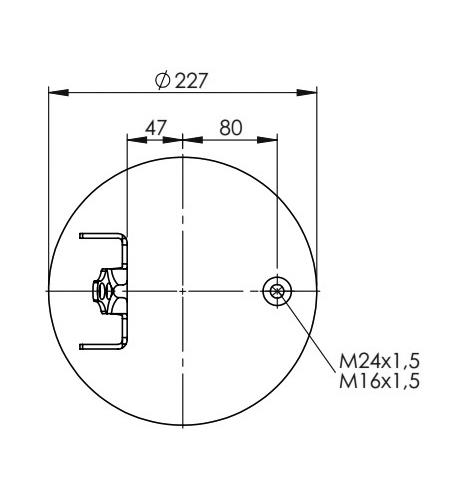 Körük Komple Metal Piston 1R11-857 - 83.88.777.91189