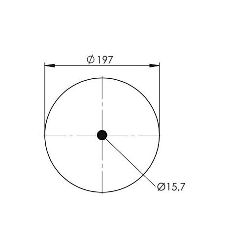 Körük Komple Metal Piston 1R11-857 - 83.88.777.91189