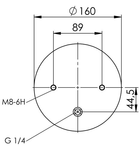 2 Katlı Körük Komple D225mm W01M586183 - 83.88.777.91196