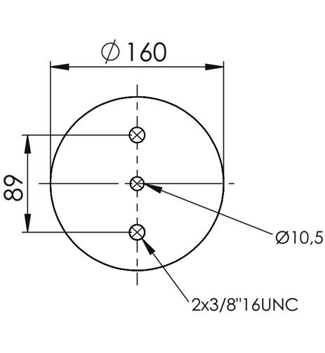 2 Katlı Körük Komple D225mm 2B9-270 - 83.88.777.91198