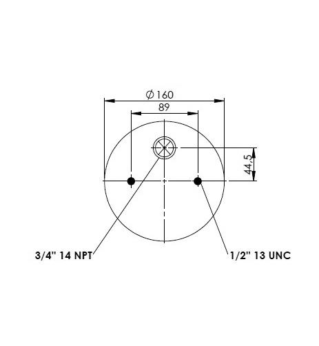 2 Katlı Körük Komple D225mm 2B9-278 - 83.88.777.91199